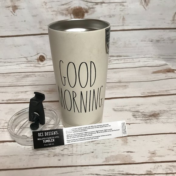 Rae Dunn GOOD MORNING Tumbler - Picture 14 of 15